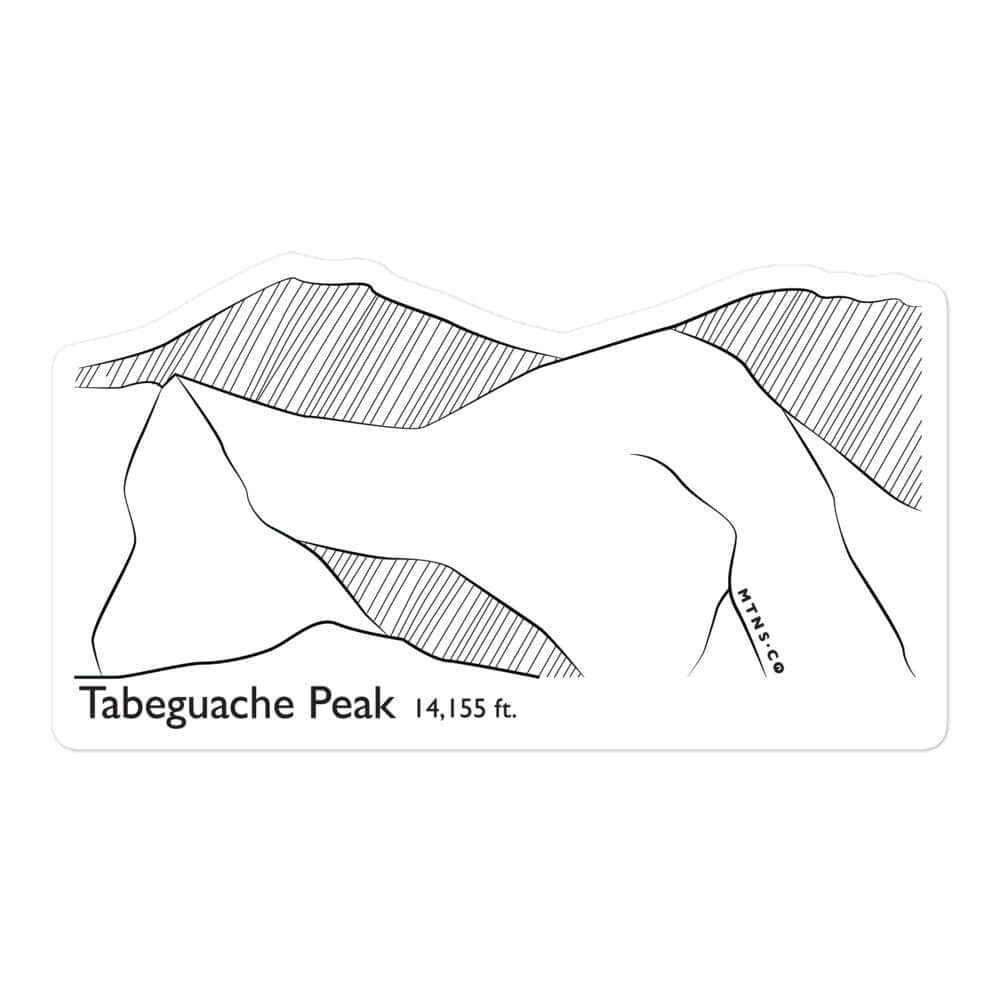 Tabeguache Peak Sticker – Mtns Co