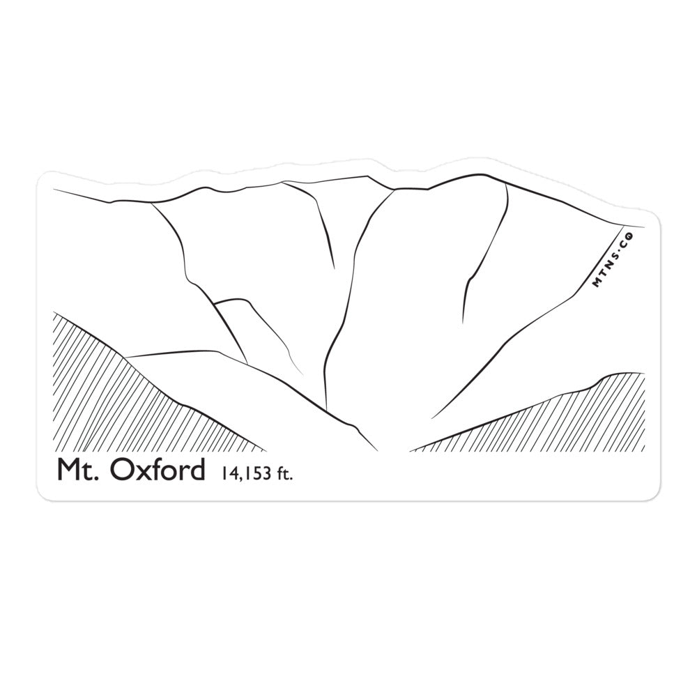 Mt Oxford Sticker