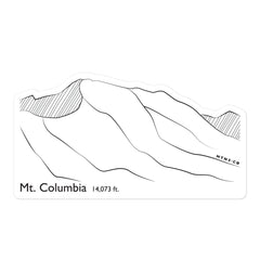 Mt Columbia Sticker