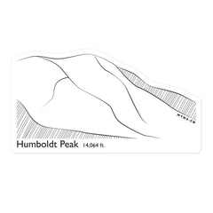 Humboldt Peak Sticker
