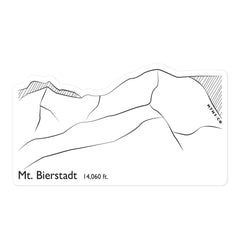 Mt Bierstadt Sticker