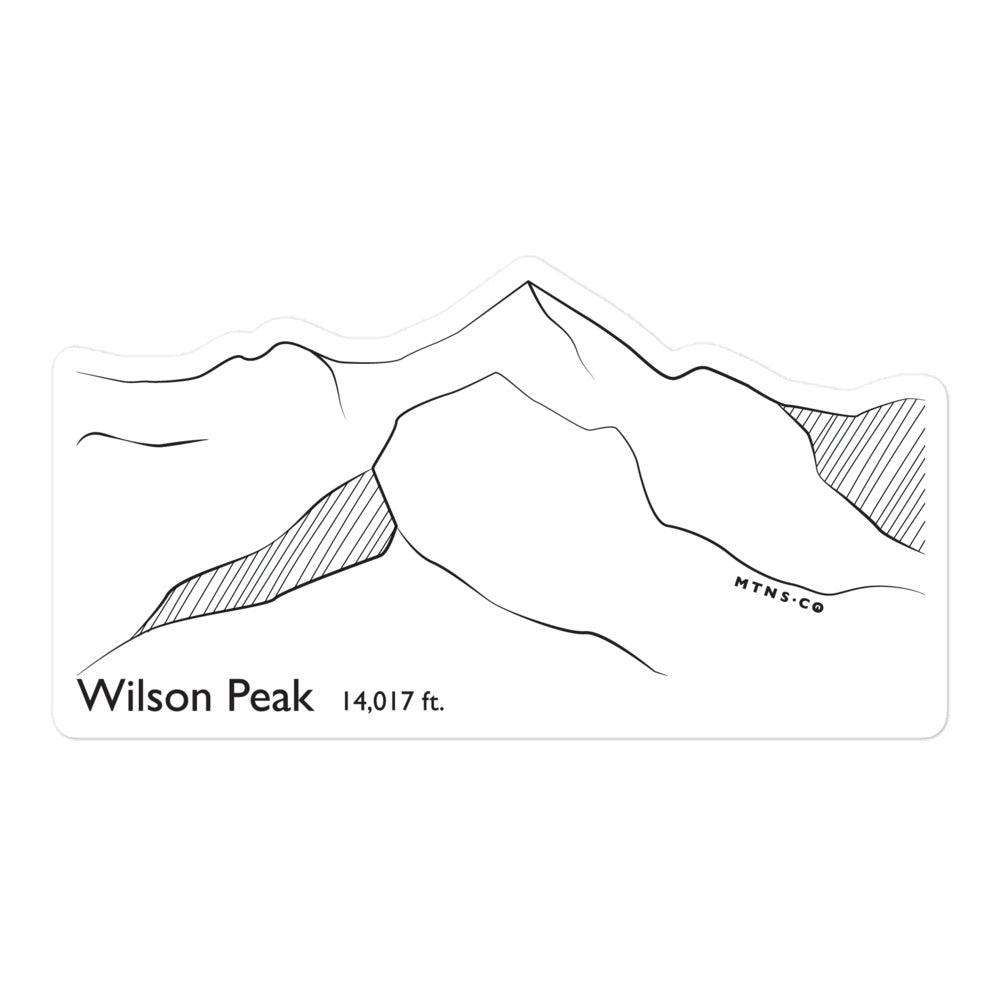 Wilson Peak Sticker