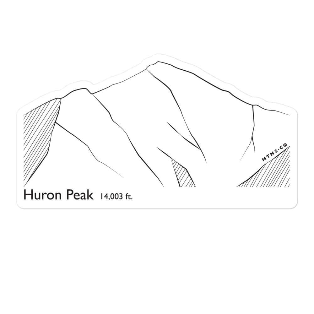 Huron Peak Sticker – Mtns Co