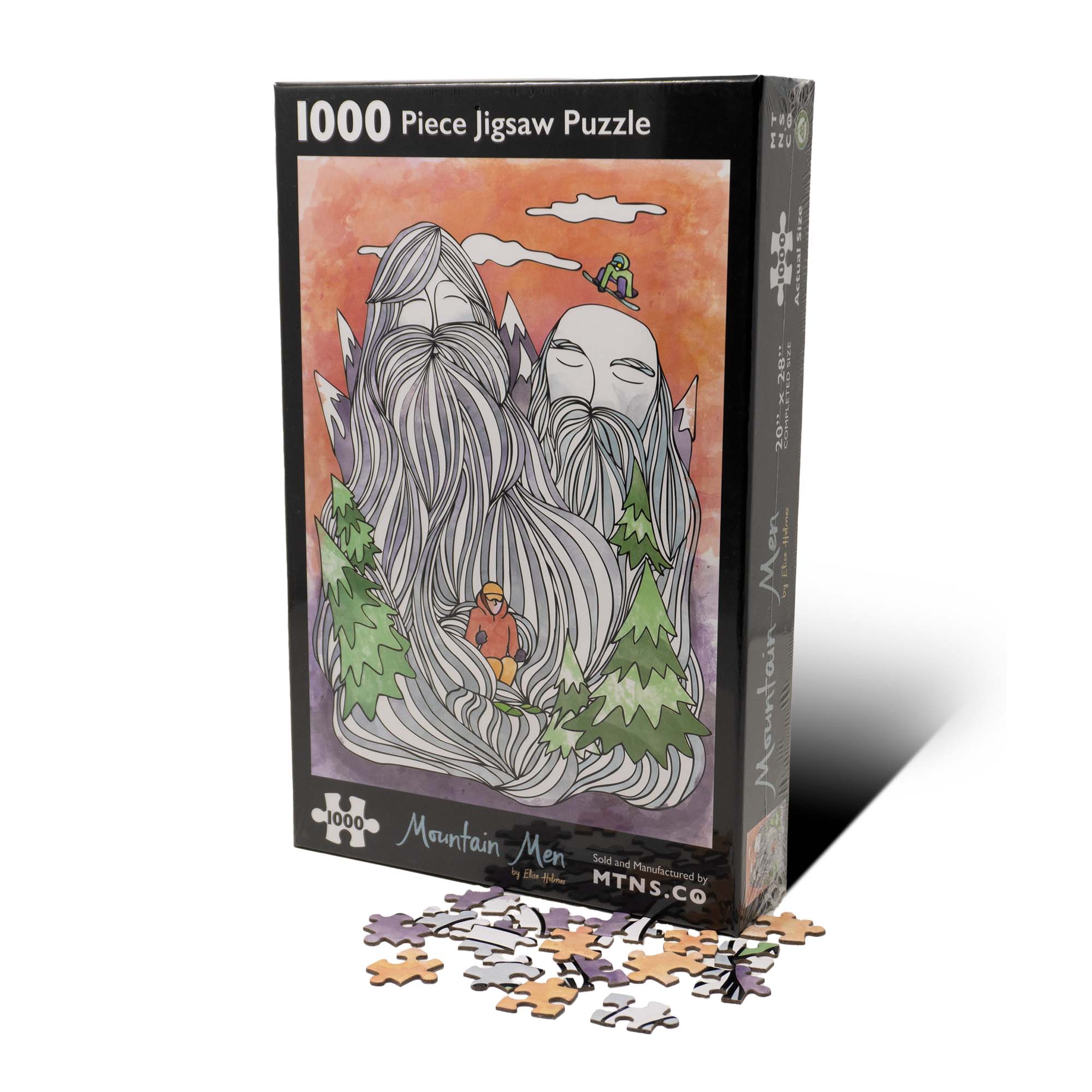 Mountain Men Jigsaw Puzzle | 1000 Piece Jigsaw Puzzle
