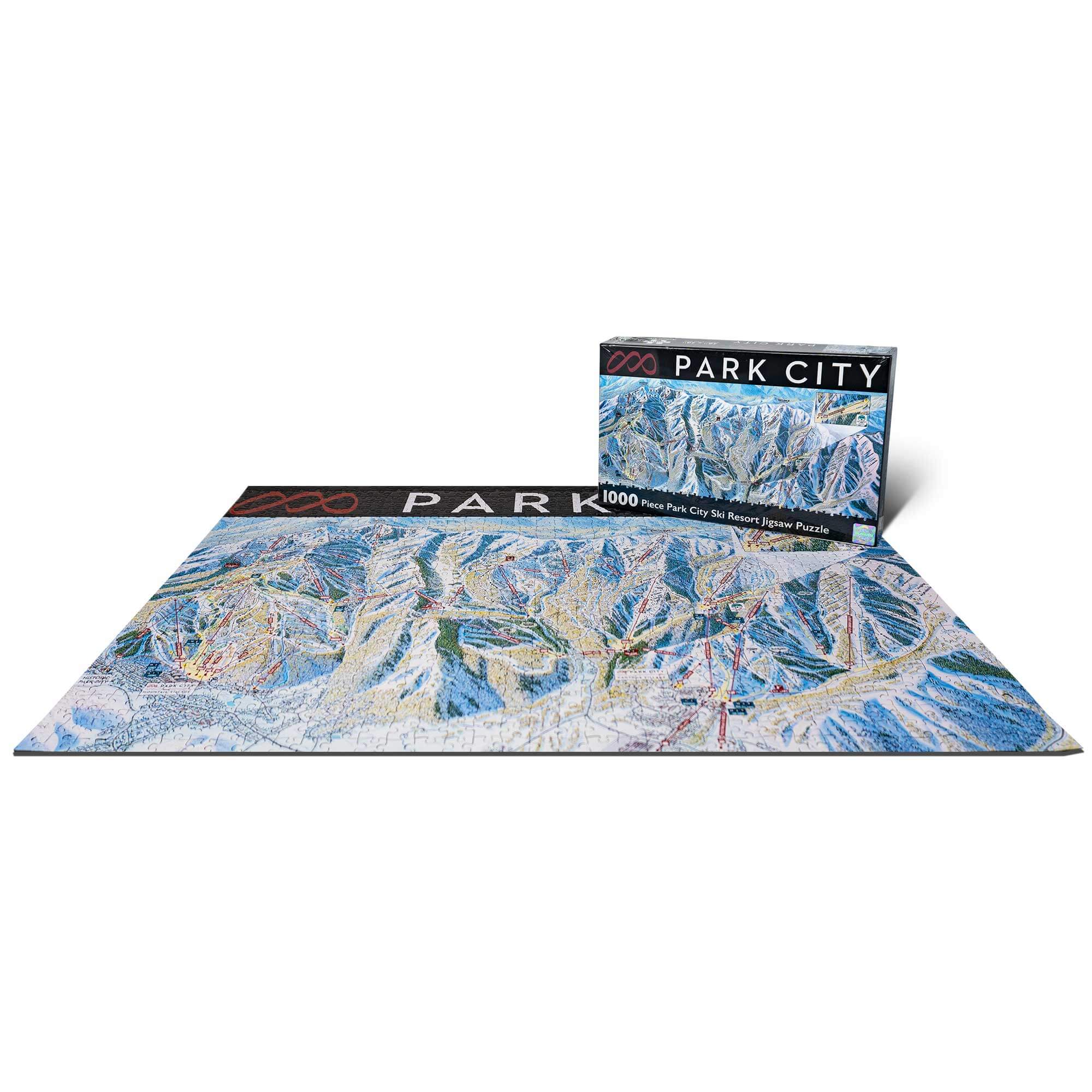 Park City Ski Resort Jigsaw Puzzle – 500 Pieces – Mtns Co