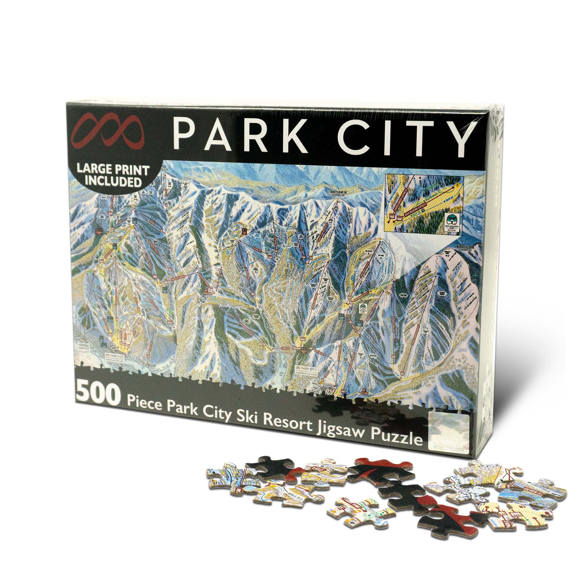 Park City Ski Resort Jigsaw Puzzle – 500 Pieces