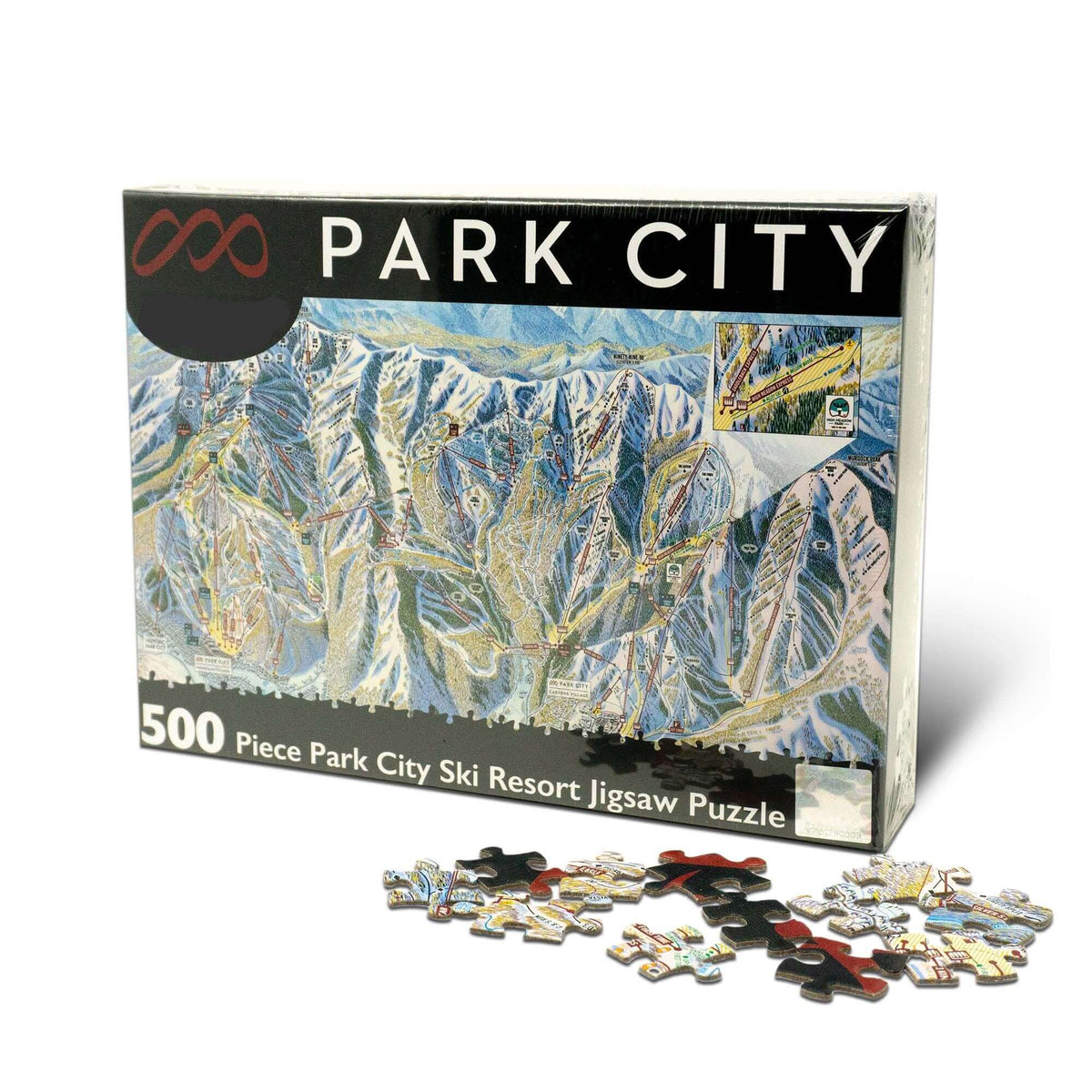 Park City Ski Resort Jigsaw Puzzle – 500 Pieces – Mtns Co