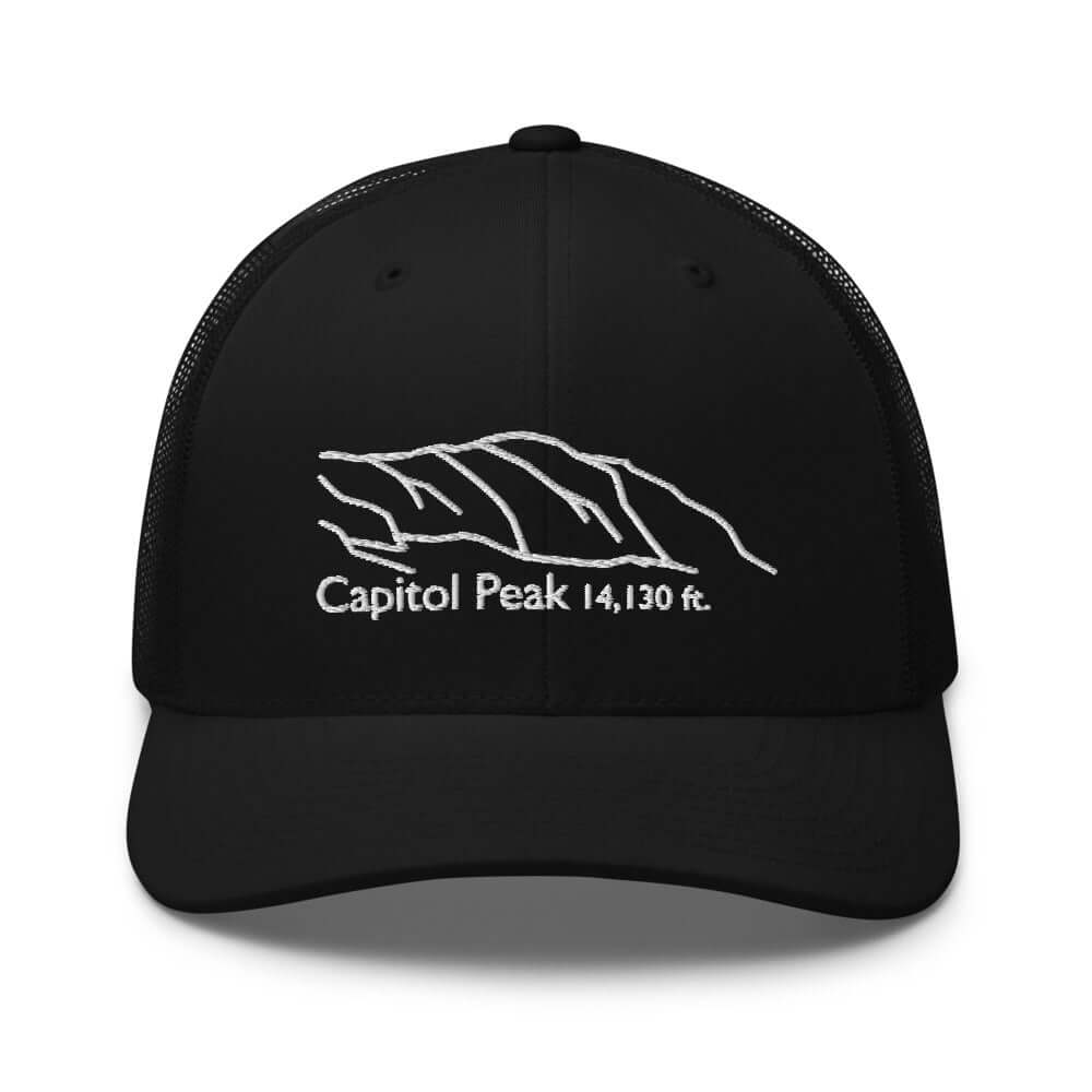 Capitol Peak Fourteener Classic Mesh Trucker Hat – Mtns Co