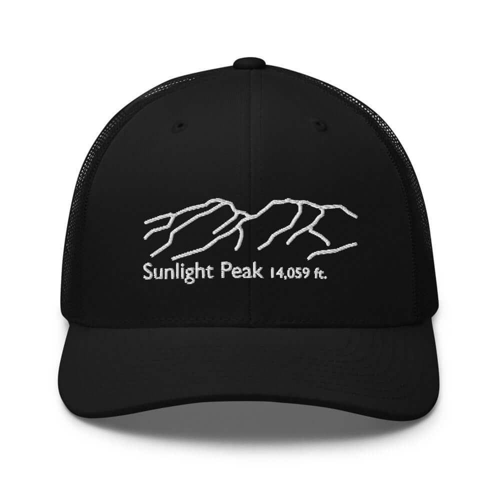 Sunlight Peak Fourteener Classic Mesh Trucker Hat – Mtns Co
