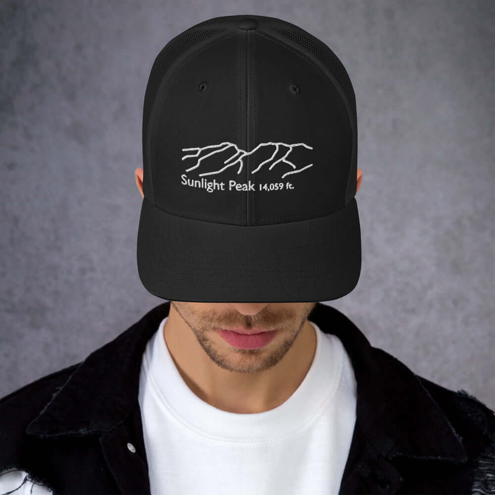 Sunlight Peak Fourteener Classic Mesh Trucker Hat – Mtns Co