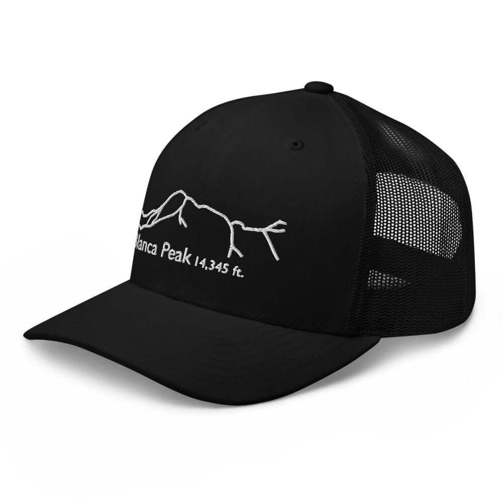 Blanca Peak Fourteener Classic Mesh Trucker Hat – Mtns Co