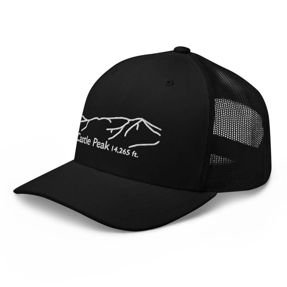 Castle Peak Fourteener Classic Mesh Trucker Hat – Mtns Co