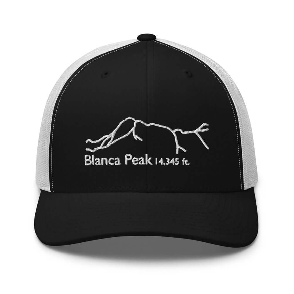 Blanca Peak Fourteener Classic Mesh Trucker Hat – Mtns Co