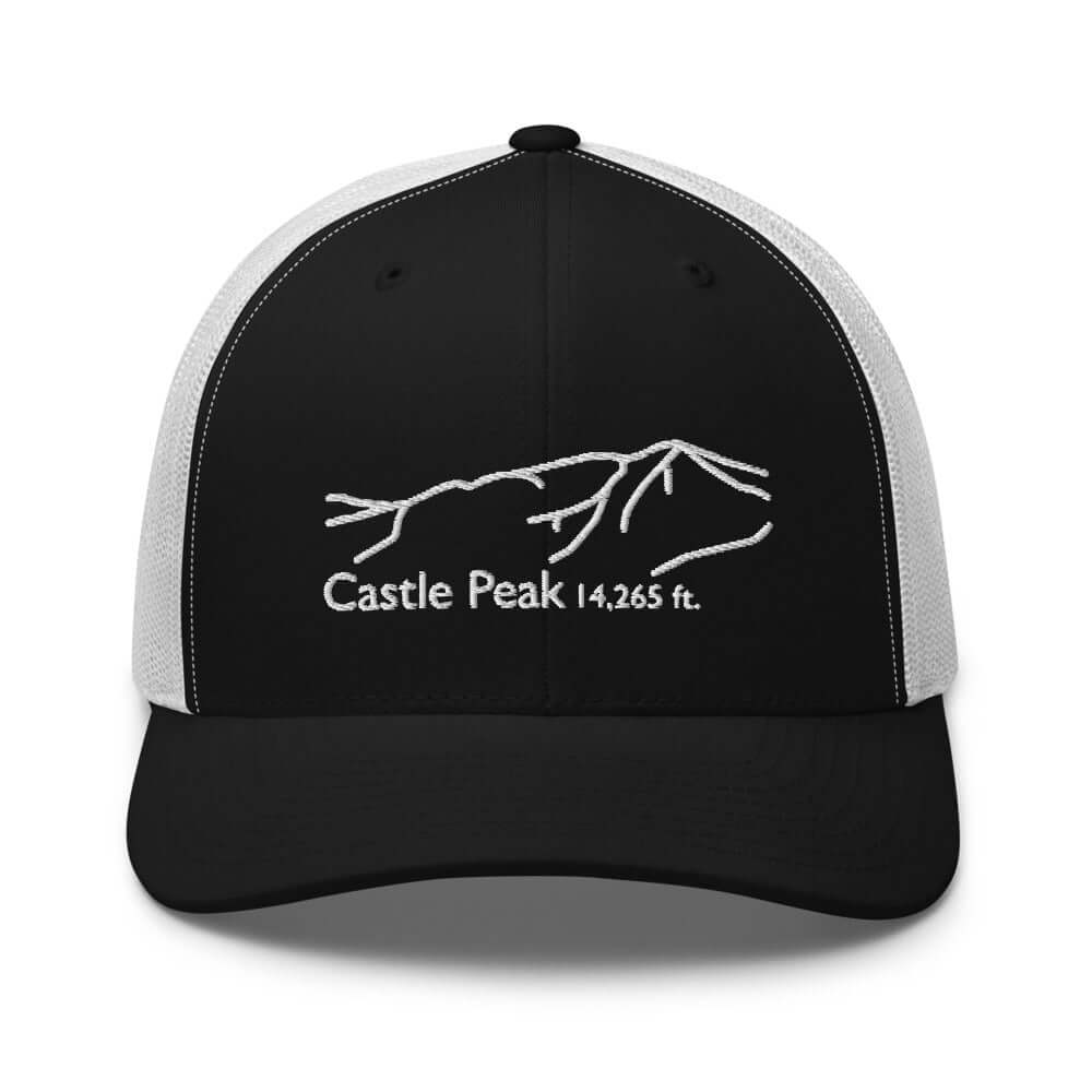Castle Peak Fourteener Classic Mesh Trucker Hat – Mtns Co