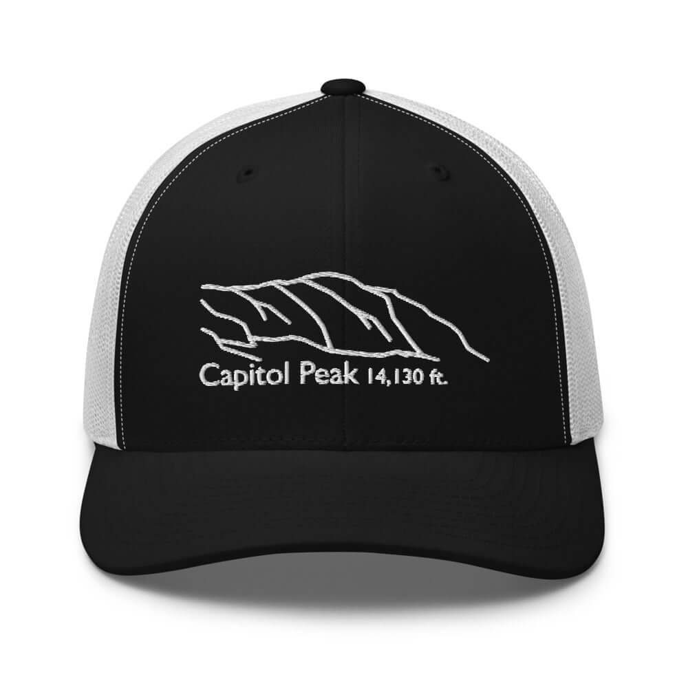 Capitol Peak Fourteener Classic Mesh Trucker Hat – Mtns Co