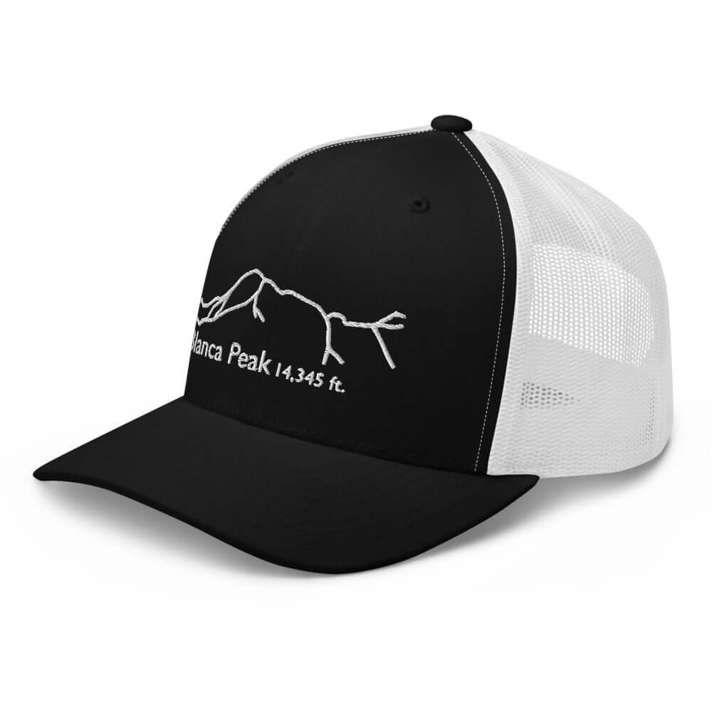 Blanca Peak Fourteener Classic Mesh Trucker Hat – Mtns Co