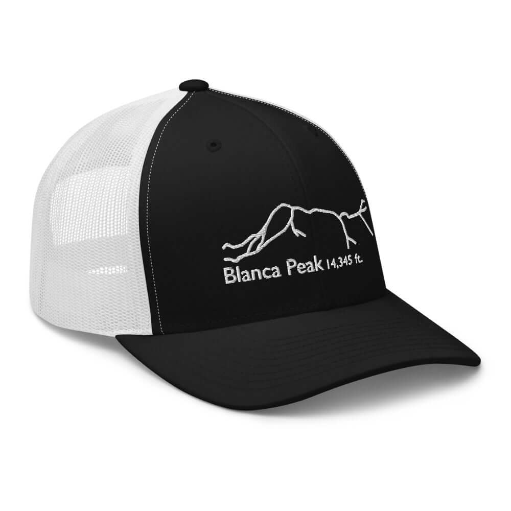 Blanca Peak Fourteener Classic Mesh Trucker Hat – Mtns Co