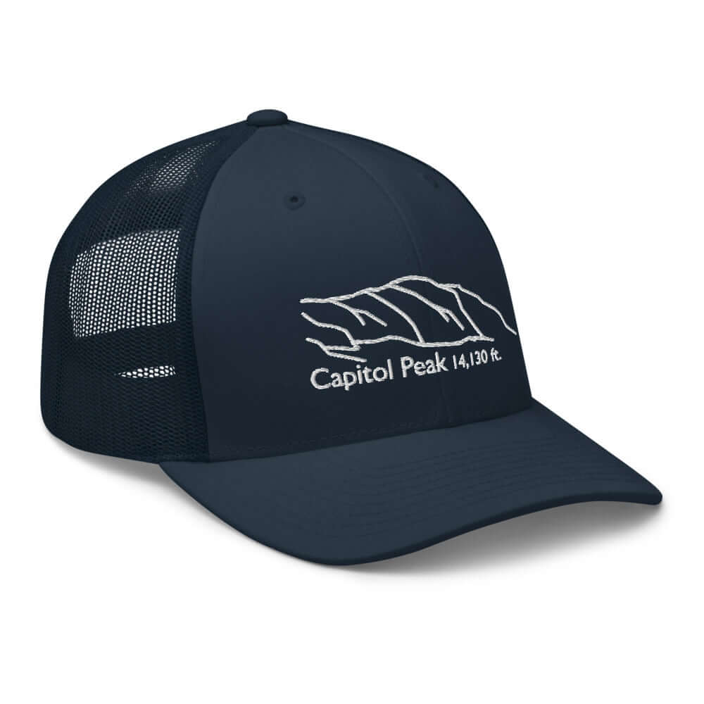 Capitol Peak Fourteener Classic Mesh Trucker Hat – Mtns Co