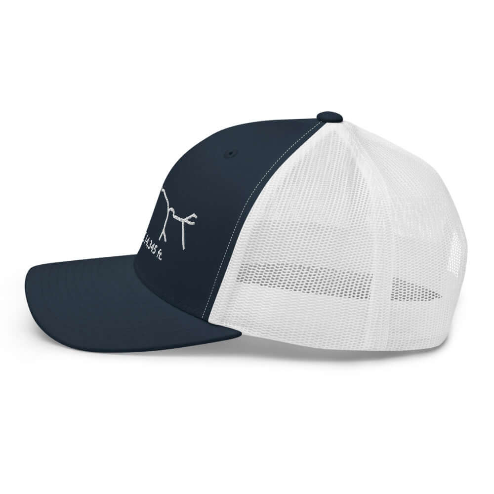 Blanca Peak Fourteener Classic Mesh Trucker Hat – Mtns Co