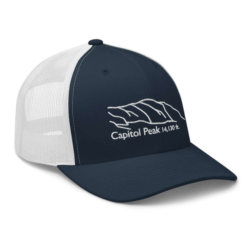 Capitol Peak Fourteener Classic Mesh Trucker Hat – Mtns Co