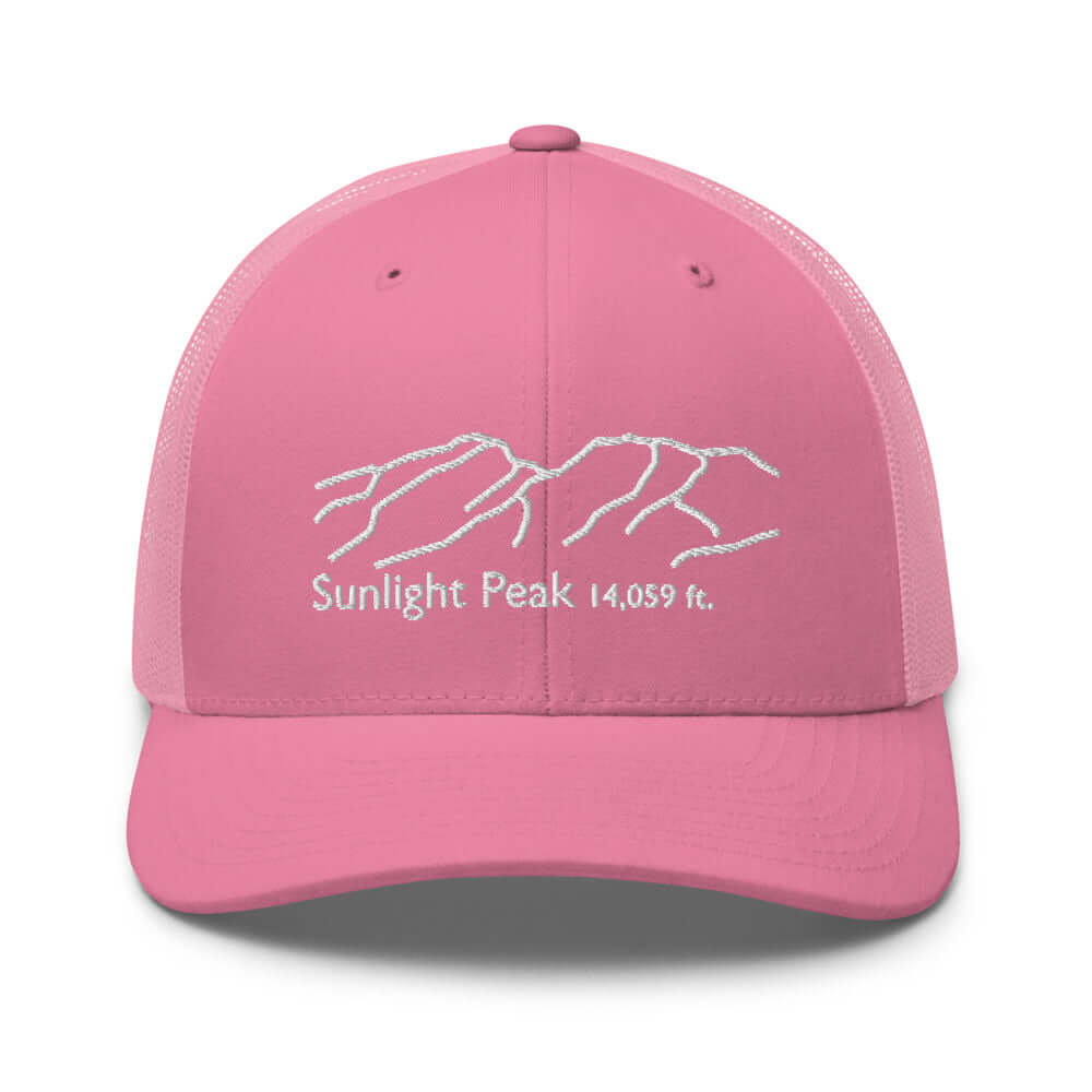 Sunlight Peak Fourteener Classic Mesh Trucker Hat – Mtns Co