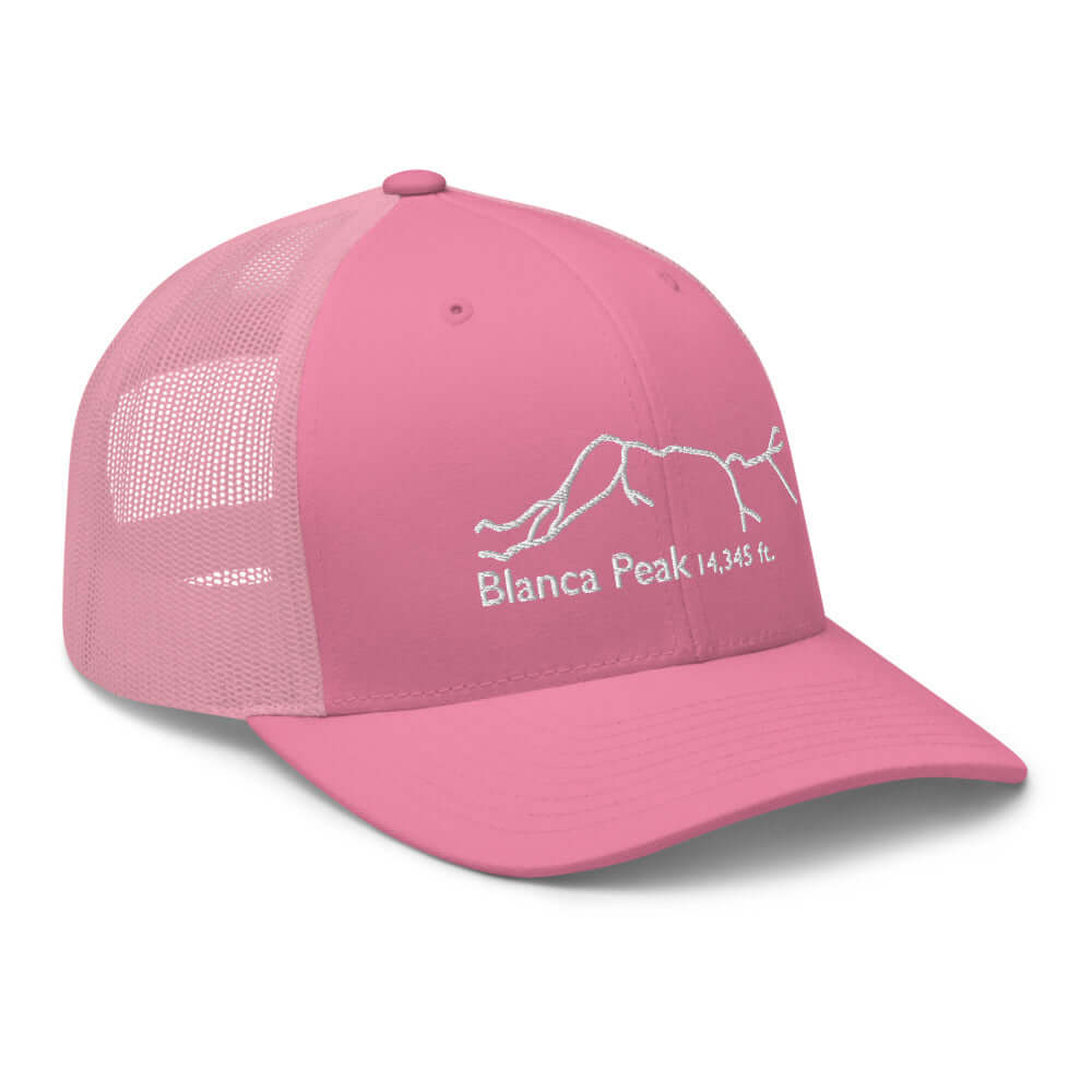Blanca Peak Fourteener Classic Mesh Trucker Hat – Mtns Co