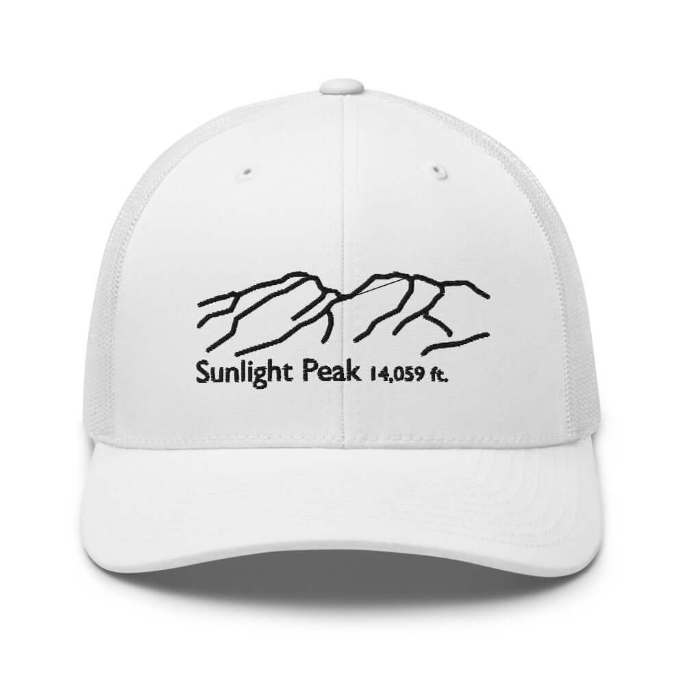 Sunlight Peak Fourteener Classic Mesh Trucker Hat – Mtns Co