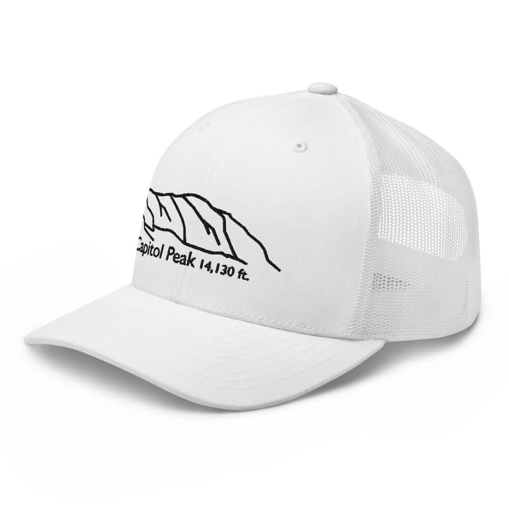 Capitol Peak Fourteener Classic Mesh Trucker Hat – Mtns Co