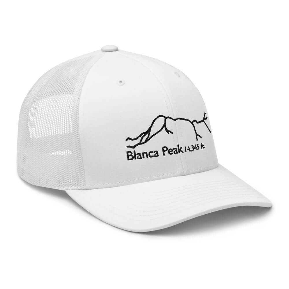 Blanca Peak Fourteener Classic Mesh Trucker Hat – Mtns Co