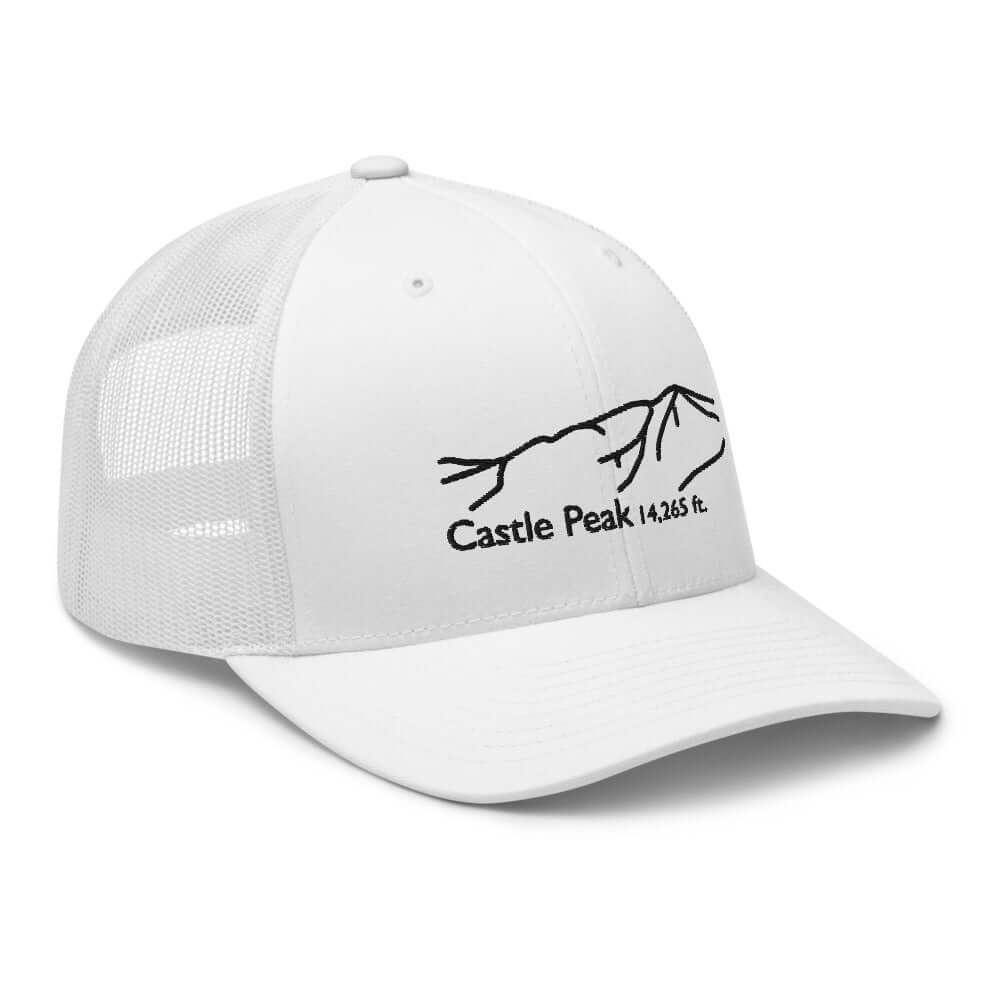 Castle Peak Fourteener Classic Mesh Trucker Hat – Mtns Co