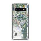 Beaver Creek Trail Map Samsung Case with trail map design and Mtns Co logo for ski resort lovers.