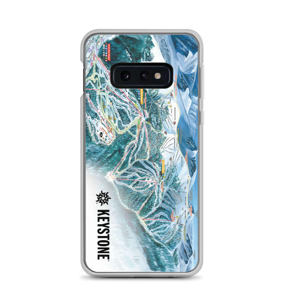 Keystone Trail Map Samsung Phone Case featuring an official Keystone trail map design, by Mtns Co.