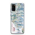 Park City Trail Map Samsung Phone Case featuring official Park City Trail Map by Mtns Co.