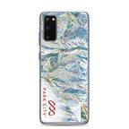 Park City Trail Map Samsung Phone Case featuring official Park City Trail Map by Mtns Co.