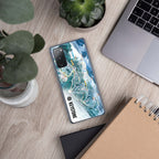 Keystone Trail Map Samsung Phone Case by Mtns Co, showcasing an official licensed ski resort trail map design.