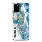 Keystone Trail Map Samsung Phone Case by Mtns Co, featuring an official ski resort trail map design.