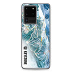 Keystone Trail Map Samsung Phone Case by Mtns Co, featuring detailed trail map design, perfect for skiing enthusiasts.