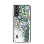 Beaver Creek Trail Map Samsung Case featuring official trail map design by Mtns Co, protects phone with stylish clear case.