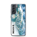 Keystone Trail Map Samsung Phone Case by Mtns Co with official ski resort trail map design and logo.