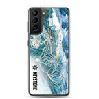 Keystone Trail Map Samsung Phone Case featuring the official Keystone Trail Map logo by Mtns Co for ski enthusiasts.