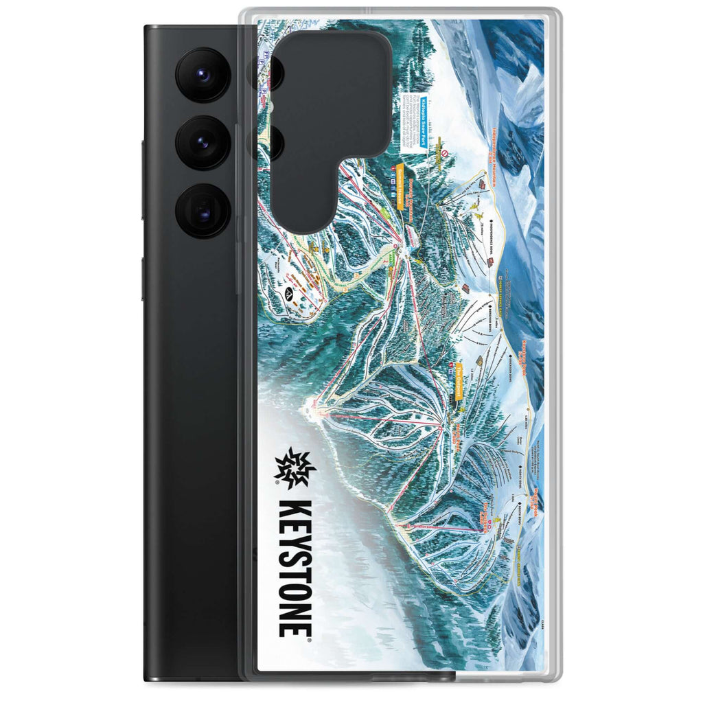 Keystone Trail Map Samsung Phone Case by Mtns Co showcasing trail map design and solid protection features.