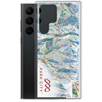 Park City Trail Map Samsung Phone Case with ski resort map design, official licensed product by Mtns Co.
