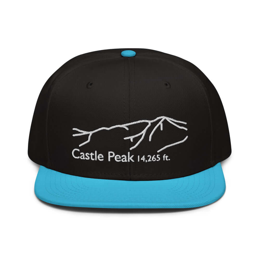 Castle Peak Fourteener Snapback Hat – Mtns Co