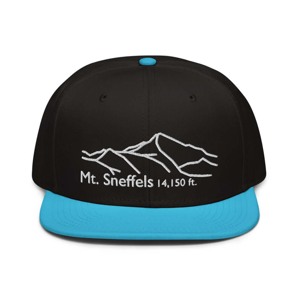 Mt. Sneffels Fourteener Snapback Hat – Mtns Co