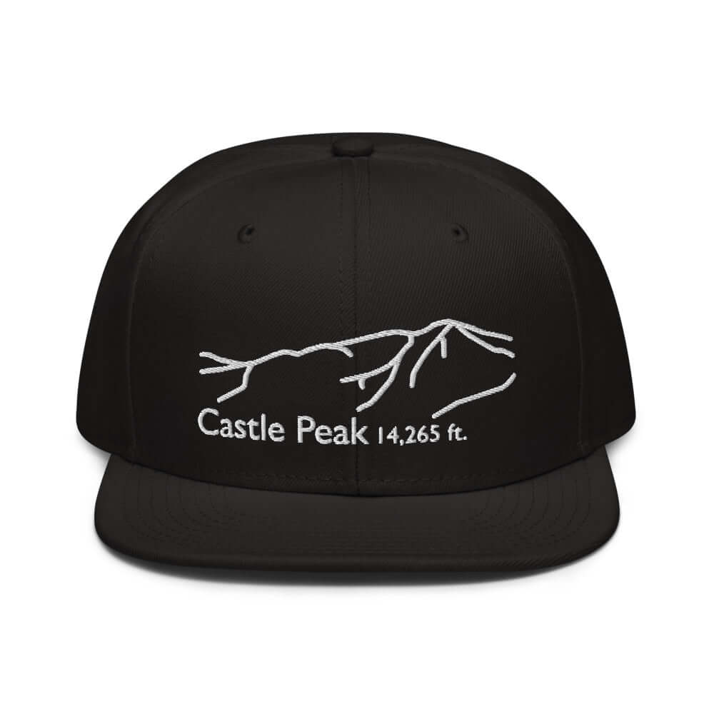 Castle Peak Fourteener Snapback Hat – Mtns Co