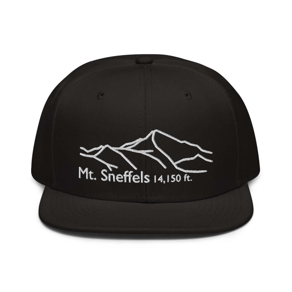 Mt. Sneffels Fourteener Snapback Hat – Mtns Co