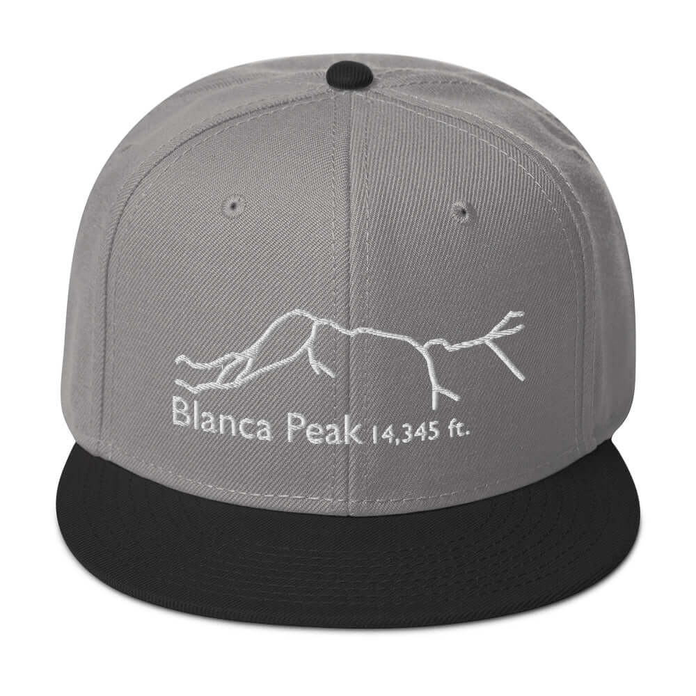 Blanca Peak Fourteener Snapback Hat – Mtns Co