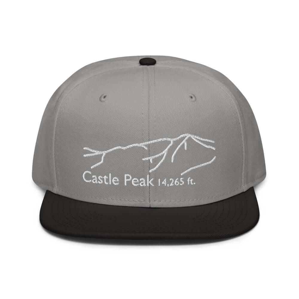 Castle Peak Fourteener Snapback Hat – Mtns Co