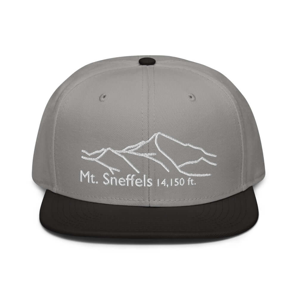 Mt. Sneffels Fourteener Snapback Hat – Mtns Co