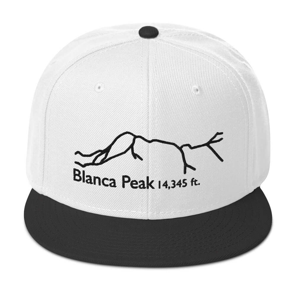 Blanca Peak Fourteener Snapback Hat – Mtns Co